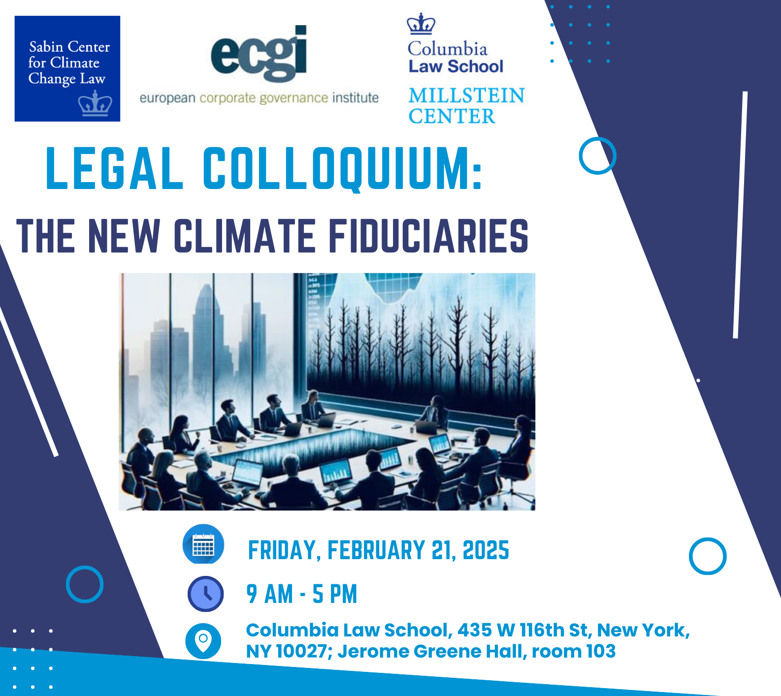 Legal Colloquium: The New Climate Fiduciaries